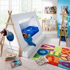 Ausziehbett Tipi, 90 x 200 cm