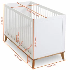 Babybett Vivo 70 x 140 cm