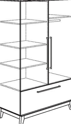 Babyzimmer-Set Sten, 4tlg.