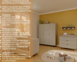 Babyzimmer-Set Tomino 4tlg.