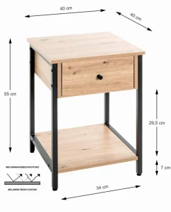 Beistelltisch Burgos