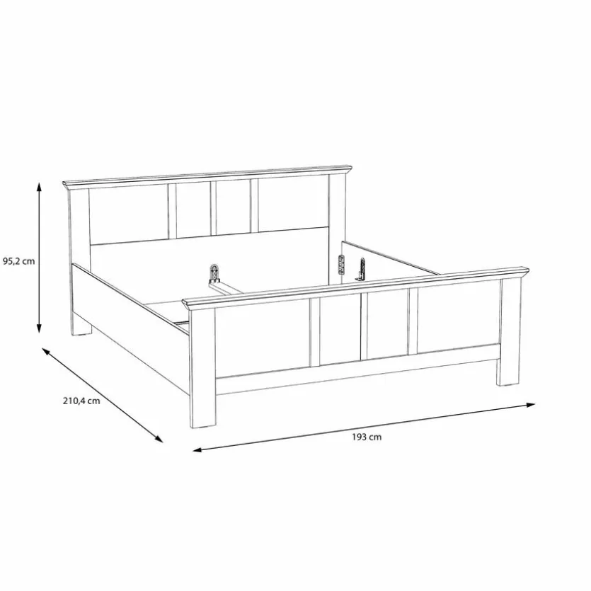 Bett Iloppa SZ 180 x 200 cm