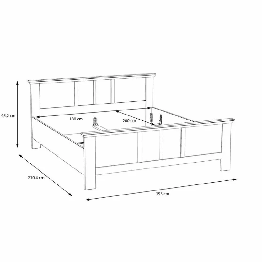 Bett Iloppa SZ 180 x 200 cm