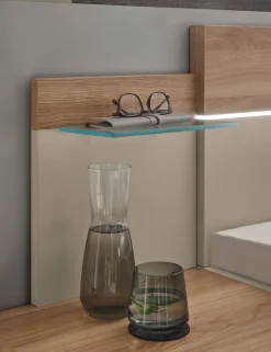 Bett mit Nachttischen Danao 180 x 200 cm