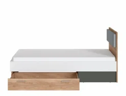 Bett mit Polsterkopfteil Twenty 120 x 200 cm