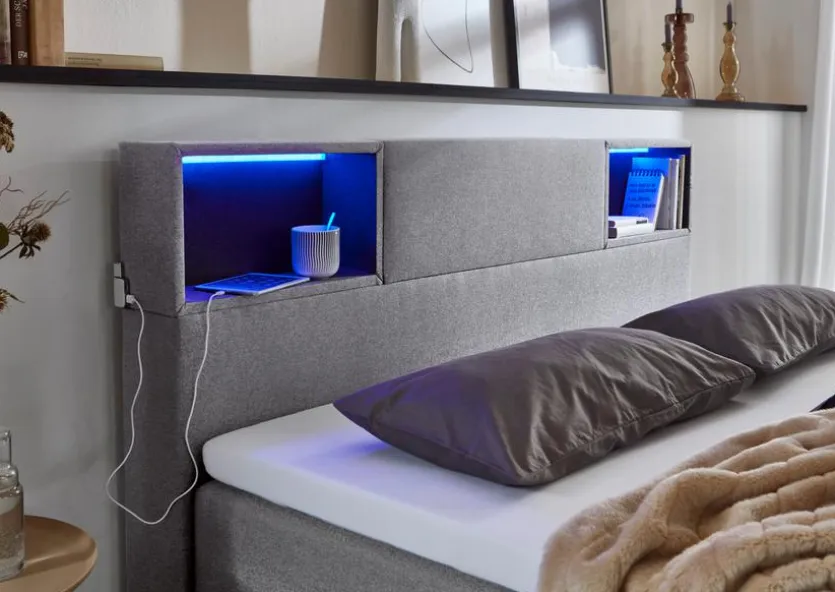 Boxspringbett Caja 180 x 200 cm