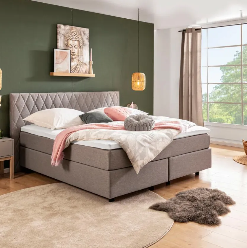 Boxspringbett Saragossa 180 x 200 cm