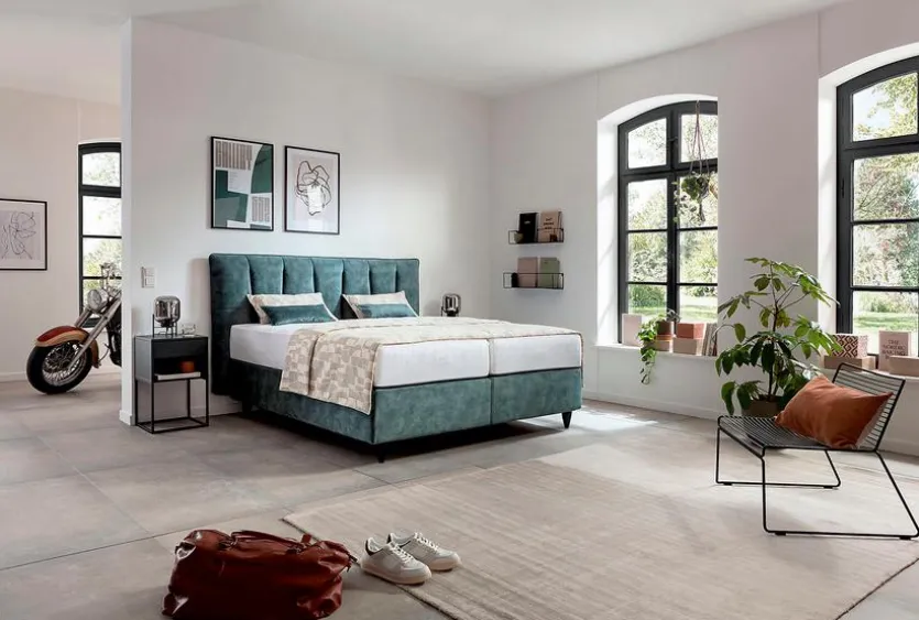 Boxspringbett Tokyo 200 x 200 cm