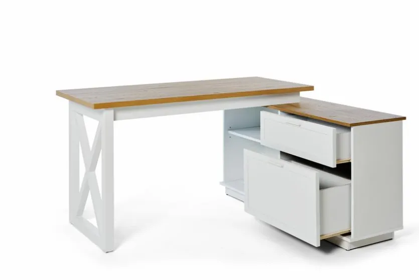 Eckschreibtisch 91CM1 / Chalet D 155 E