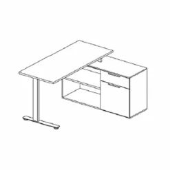 Eckschreibtisch Pronto