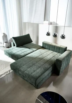 Ecksofa mit Armlehnen Akello Lounger