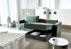 Ecksofa mit Armlehnen Akello Lounger