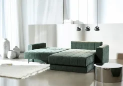 Ecksofa mit Armlehnen Akello Lounger