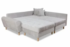 Ecksofa mit Hocker Rice