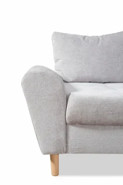 Ecksofa mit Hocker Rice