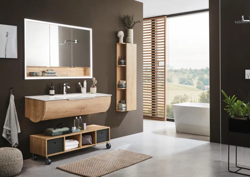 Einbau-Spiegelschrank Rounds