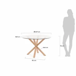 Esstisch Arya Ø 119 cm