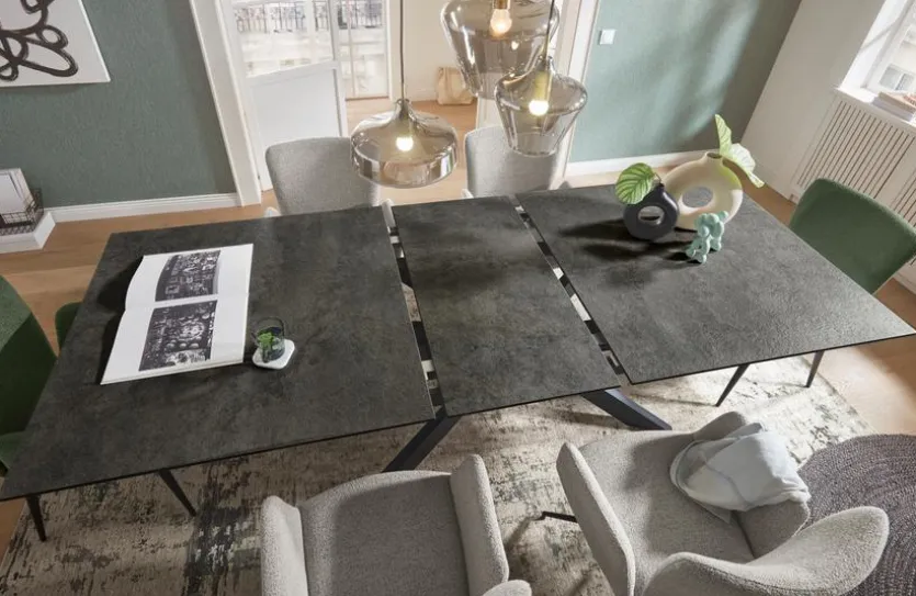 Esstisch mit Auszug Baltimore 200/250 x 100 cm