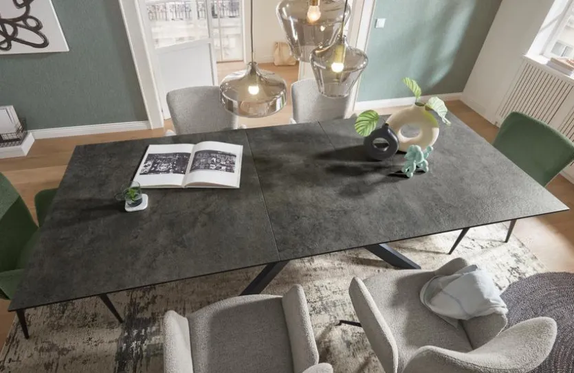 Esstisch mit Auszug Baltimore 200/250 x 100 cm