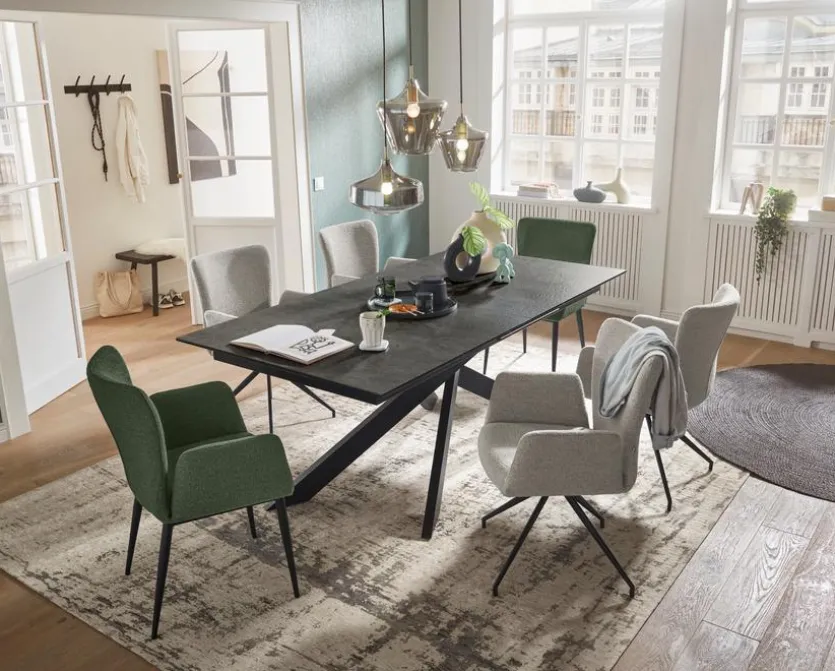 Esstisch mit Auszug Baltimore 200/250 x 100 cm