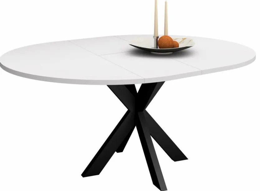 Esstisch mit Auszug Big System Ø 130/ 140 cm