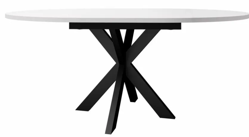 Esstisch mit Auszug Big System Ø 130/ 140 cm