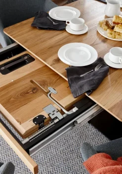 Esstisch mit Auszug Easy 220/320 x 100 cm