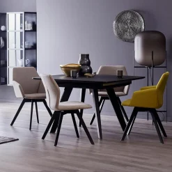 Esstisch mit Auszug Extend S327 120/185 x 120 cm