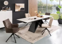 Esstisch mit Auszug Glendale 180/260 x 90 cm