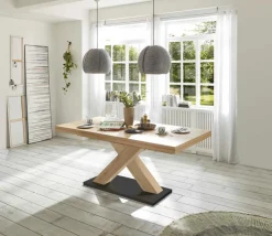 Esstisch mit Auszug Komfort Plus 160/260 x 90 cm