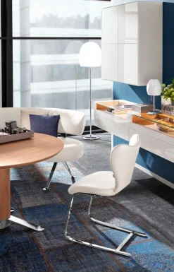 Esstisch mit Auszug Lounge (8125) Ø 120/165 cm