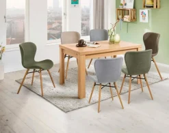 Esstisch mit Auszug Monaco 120/176 x 80 cm