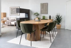 Esstisch mit Auszug Osaka Ø 120/ 200 cm