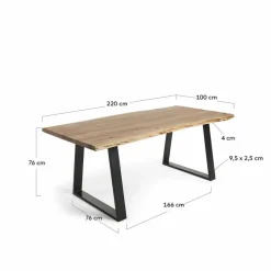 Esstisch Sono 220 x 100 cm