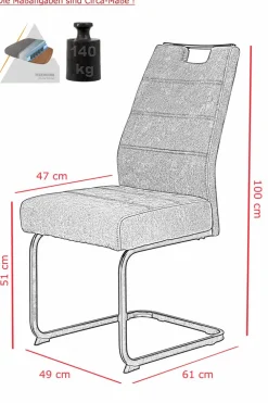 Freischwinger Kerstin II