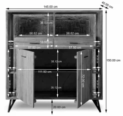 Highboard Hudson 2173