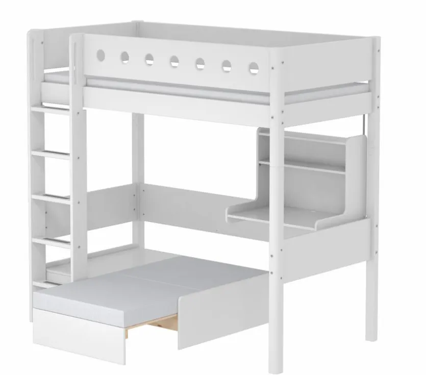 Hochbett White Casa 90 x 200 cm