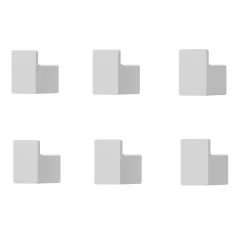 Kleiderhaken 6er-Set Palo