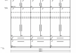 Kleiderschrank Basic 328 x 225 cm