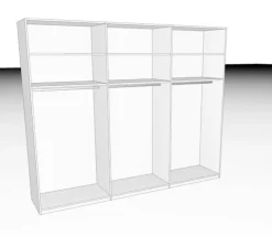 Kleiderschrank Basic 300 x 244 cm