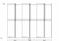 Kleiderschrank Brugnera 304 x 239 cm