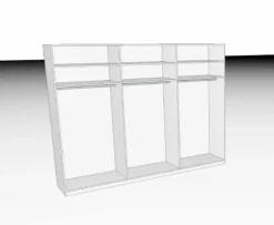 Kleiderschrank Castellino 300 x 230 cm