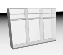 Kleiderschrank Charleston 300 x 230 cm