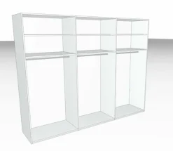 Kleiderschrank Cozy 302 x 236 cm