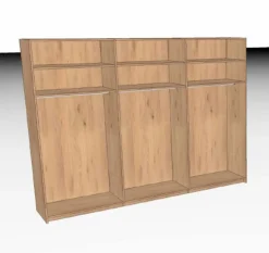 Kleiderschrank Cubo 299 x 222 cm