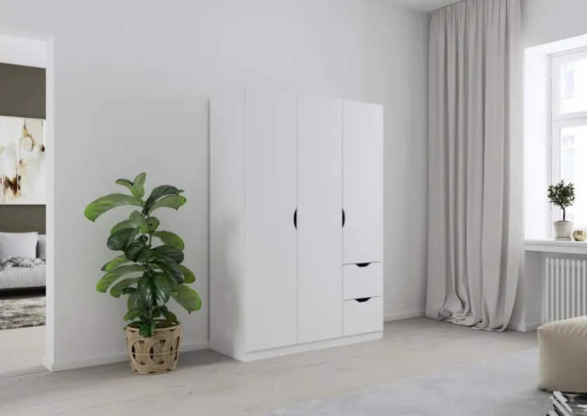 Kleiderschrank Freiham 136 x 197 cm