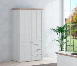 Kleiderschrank Iloppa SZ 105 x 193 cm