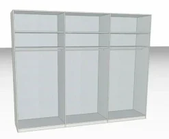 Kleiderschrank Isabelle 300 x 216 cm