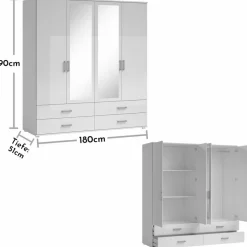 Kleiderschrank Ivar 180 x 190 cm