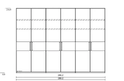 Kleiderschrank Kiruna 300 x 217 cm